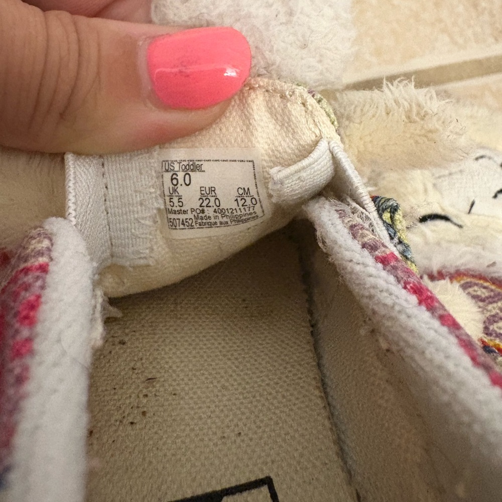 Vans toddler alpaca slip on size 6 - Picture 7 of 8
